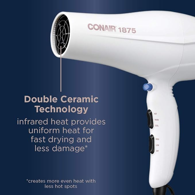 Conair Double Ceramic 1875W Hair Dryer