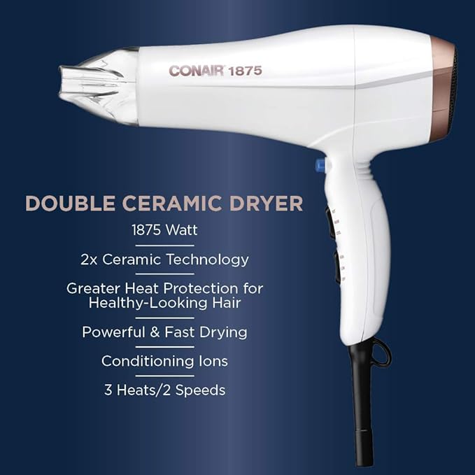 Conair Double Ceramic 1875W Hair Dryer