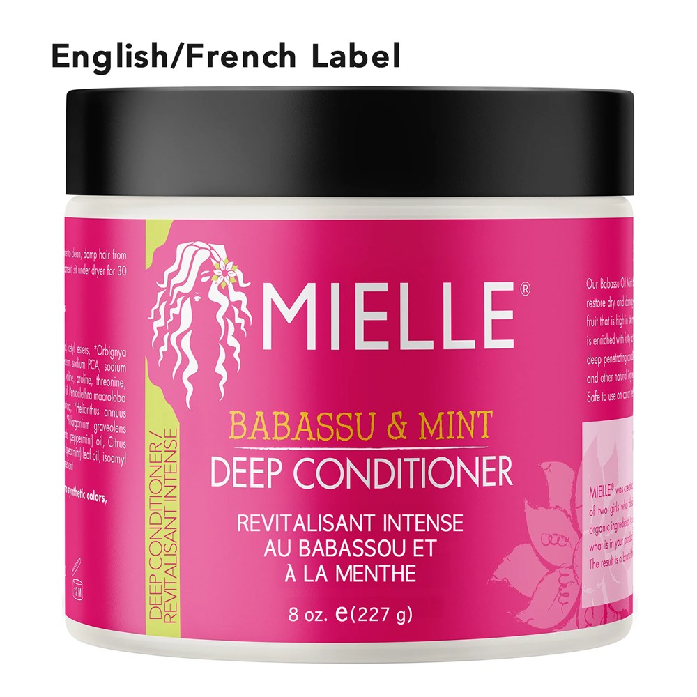 MIELLE Babassu & Mint Deep Conditioner (8oz) MIELLE