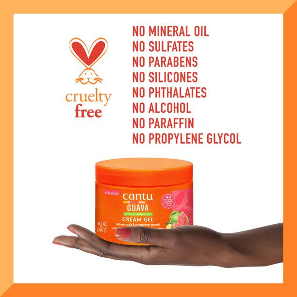 CANTU Guava Style & Strengthen Cream Gel (12oz) Cantu