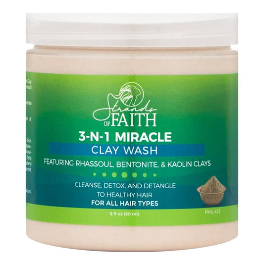 STRANDS of FAITH 3 in 1 Miracle Clay Wash (8oz) MK Smith's Shop