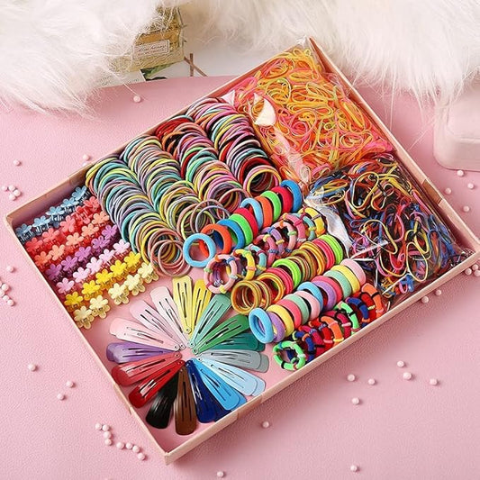 880 Pcs Girls Hair Accessories Set