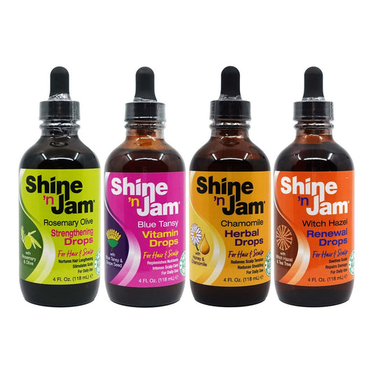 AMPRO Shine 'n Jam Hair & Scalp Oil Drops (4oz) MK Smith's Shop