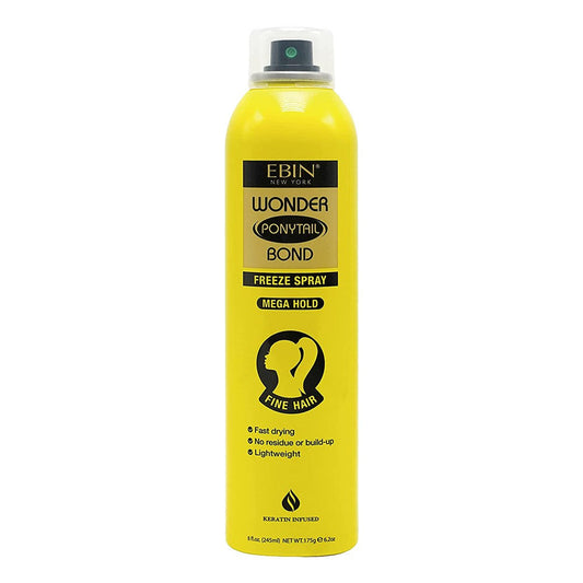 EBIN Wonder Ponytail Bond Freeze Spray (8oz) EBIN