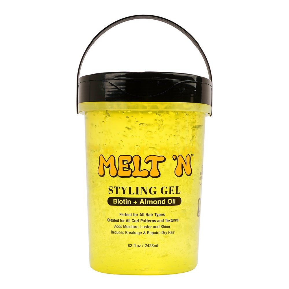 EBIN MELT'N Styling Gel Yellow [Biotin + Almond Oil] EBIN