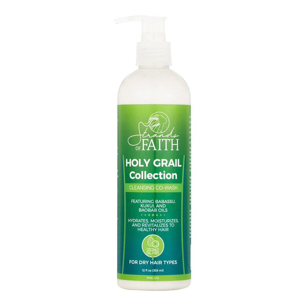 STRANDS of FAITH Holy Grail Collection Cleansing Co-Wash (12oz) MK Smith's Shop