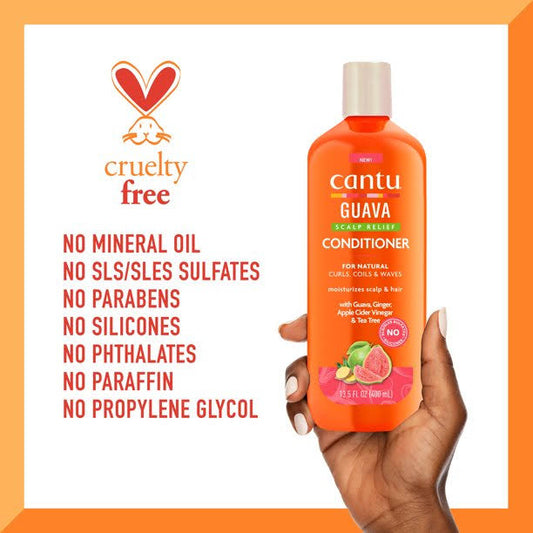 CANTU Guava Scalp Relief Conditioner 13.5oz Cantu